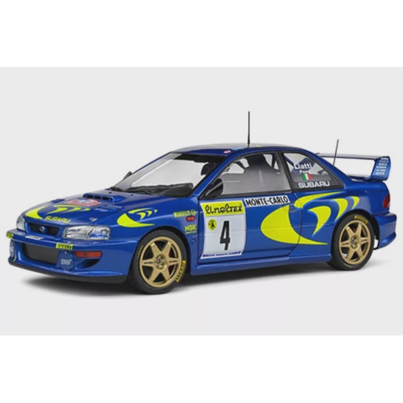 Solido - 1/18 Subaru Impreza 22B Blue Rally Monte