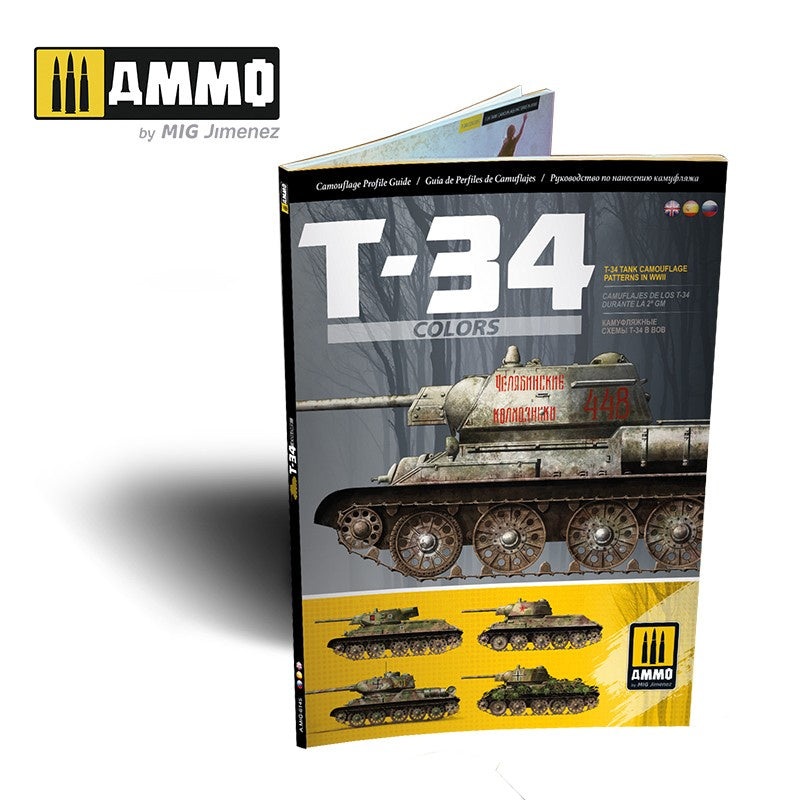 T-34 Colors. T-34 Tank Camouflage Patterns in WWII