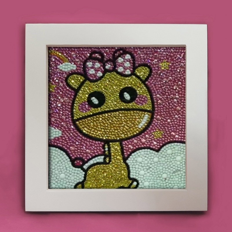 Diamond-Dot - DDP275 - Shiny Girly Giraffe