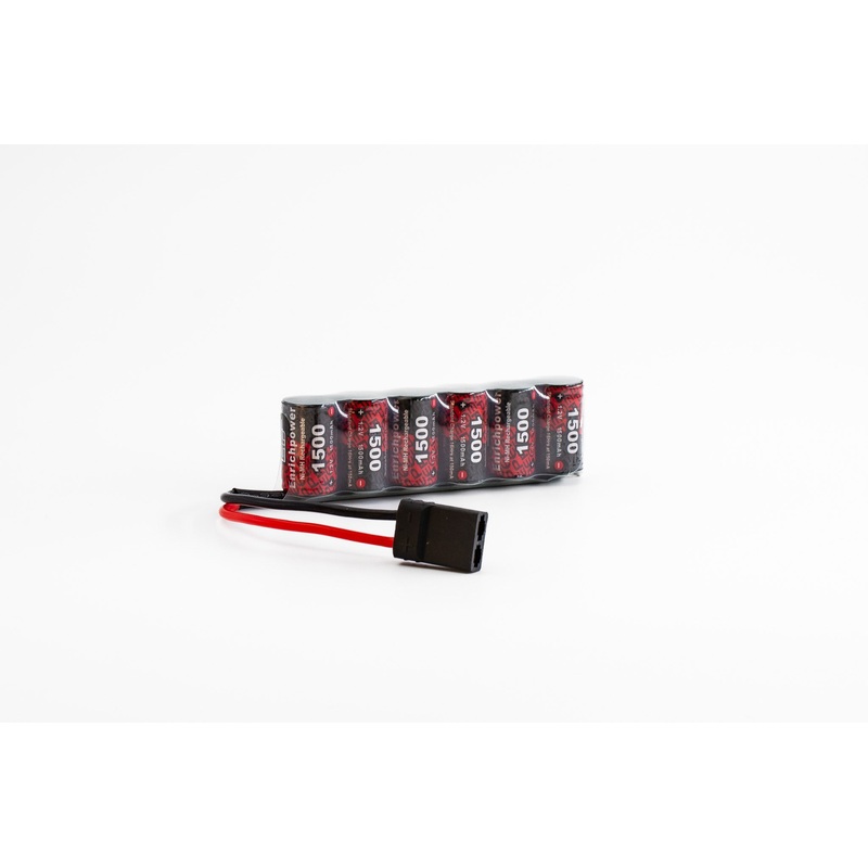 Enrichpower - 7.2V Battery 1500mAH  Ni-MH (Small cells w/ Traxxas Plug)