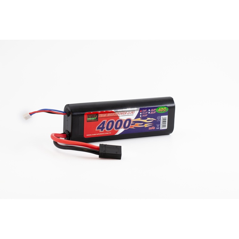 Enrichpower - 7.4V Battery 4000mAH Lipo 40C (Traxxas)