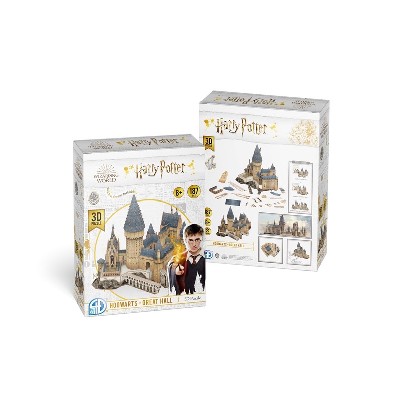 4D - Harry Potter Great Hall (187 pcs) (3D)