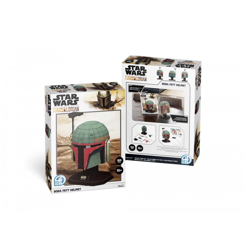 4D - Mandalorian Boba Fett Helmet Style #1 (100pcs) (3D)