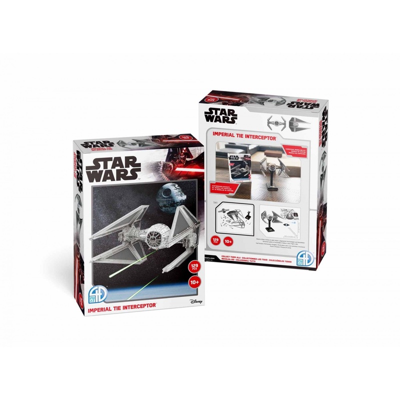 4D - Star Wars TIE Interceptor IN Fighter (129pcs) (3D)