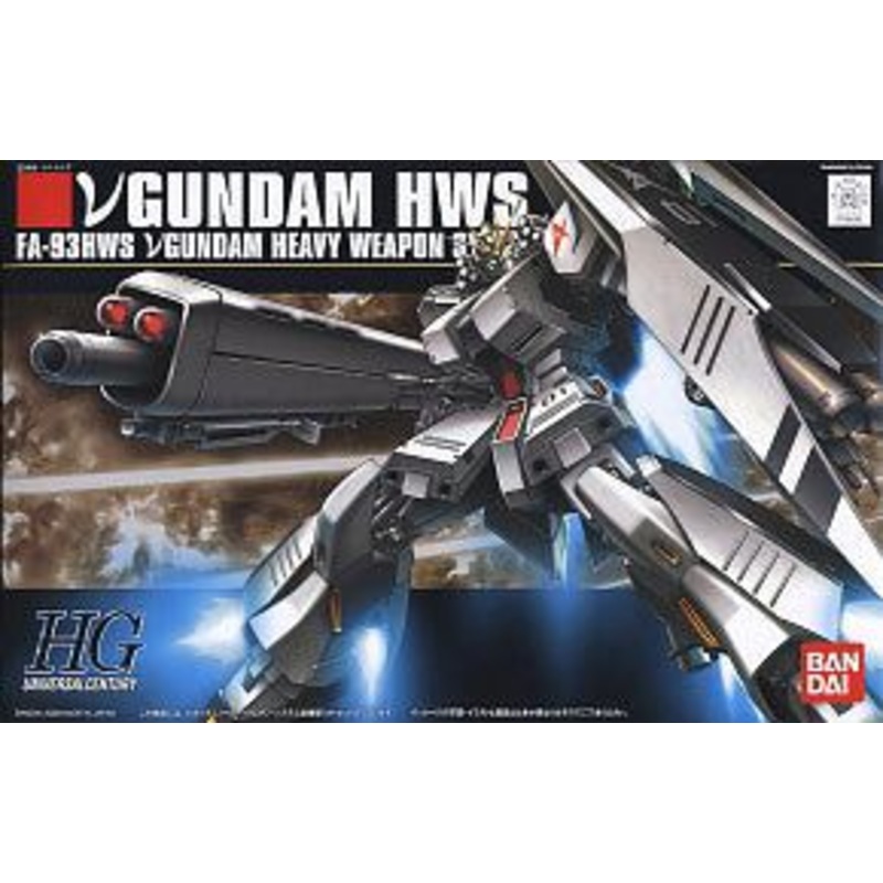 Bandai HGUC 093 FA-93HWS v Nu Gundam (Heavy Weapons