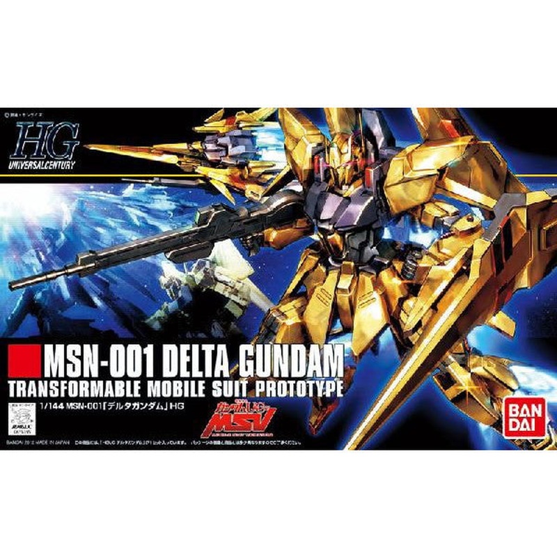 Bandai HGUC 136 MSN-001 DELTA GUNDAM