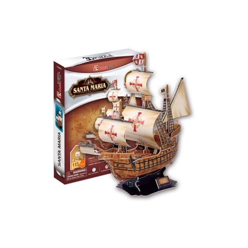 Cubic Fun - Santa Maria (113pcs) (3D)