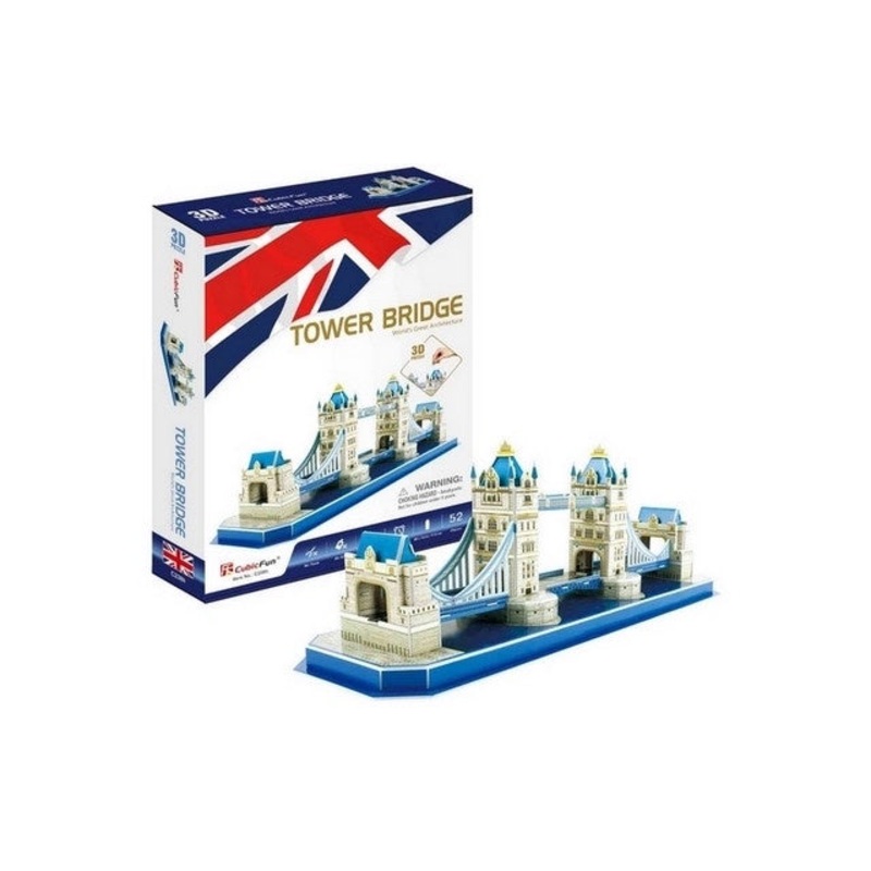 Cubic Fun - Tower Bridge (UK) (52pcs) (3D)