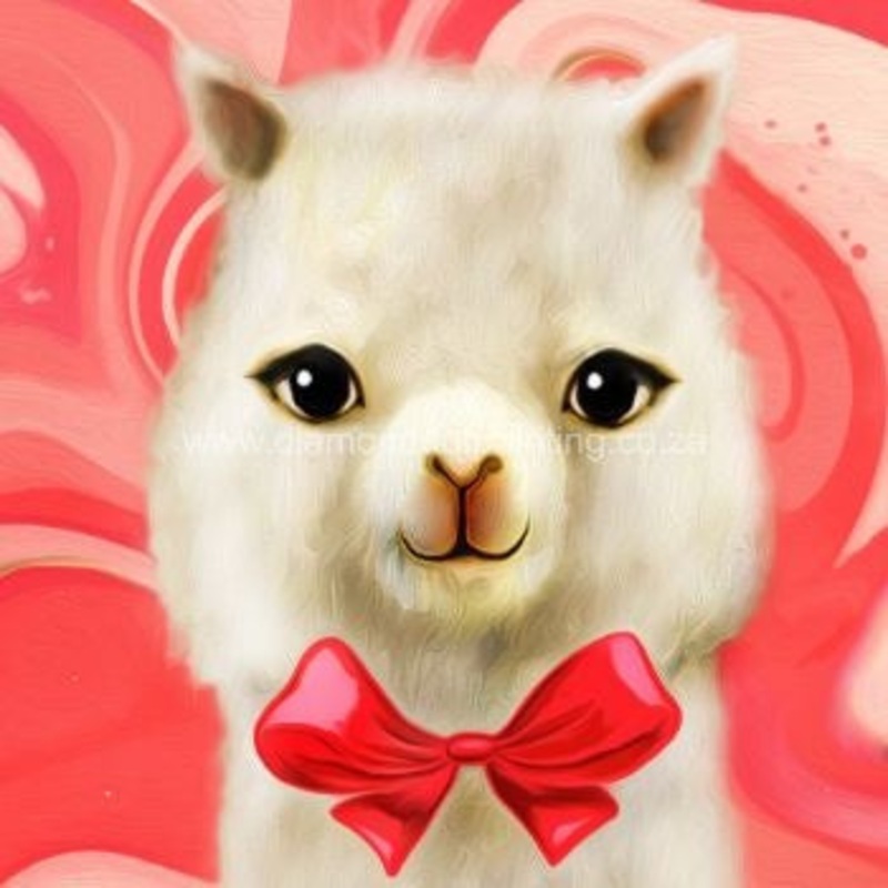 Diamond-Dot - DDP0050 - Drama Llama (25x25) Full (Not Framed)