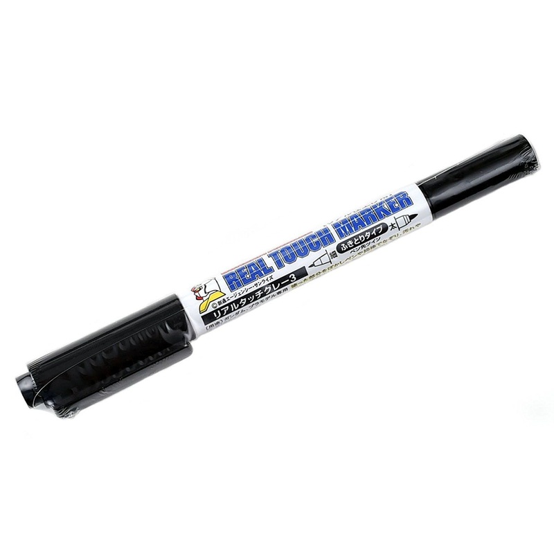 GSI Creos GM406 Gundam Marker Real Touch Marker Gray 3