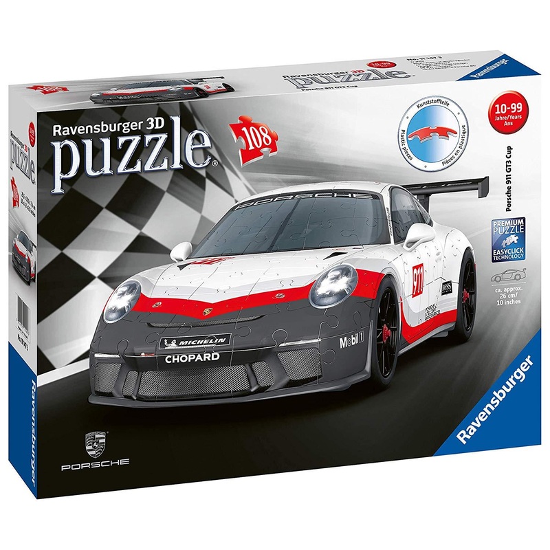 Ravensburger - Porsche GT3 Cup (136pcs) (3D)