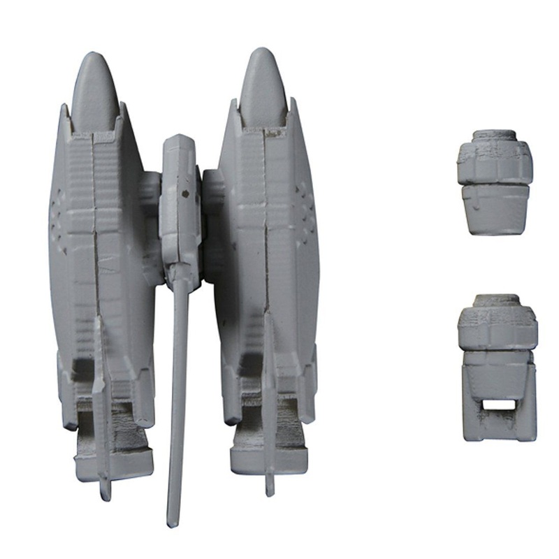Bandai Builders Parts HD MS Marine 01 Action Figure