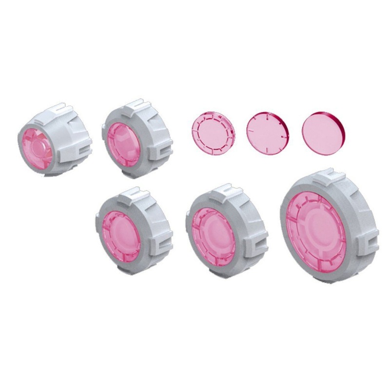 Bandai Builders Parts HD MS Sight Lens 01, Pink