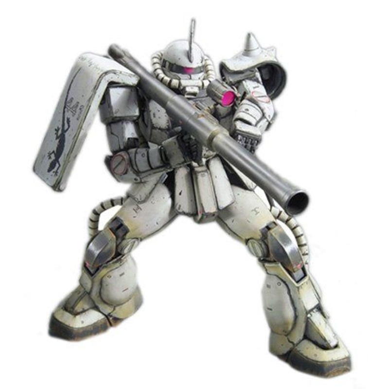 Bandai MG MS-06J ZAKUII Ver.2.0 WHITE OGRE