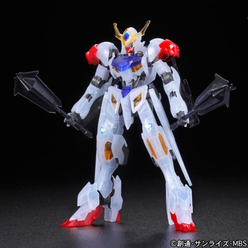 Bandai EXPO LIMITED HG Barbatos Lupus Twin Mace & Cannons Clear Ver.