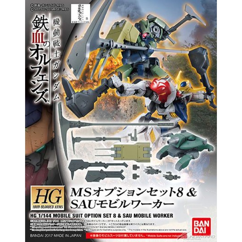 Bandai MS Option Set 8 & SAU Mobile Worker