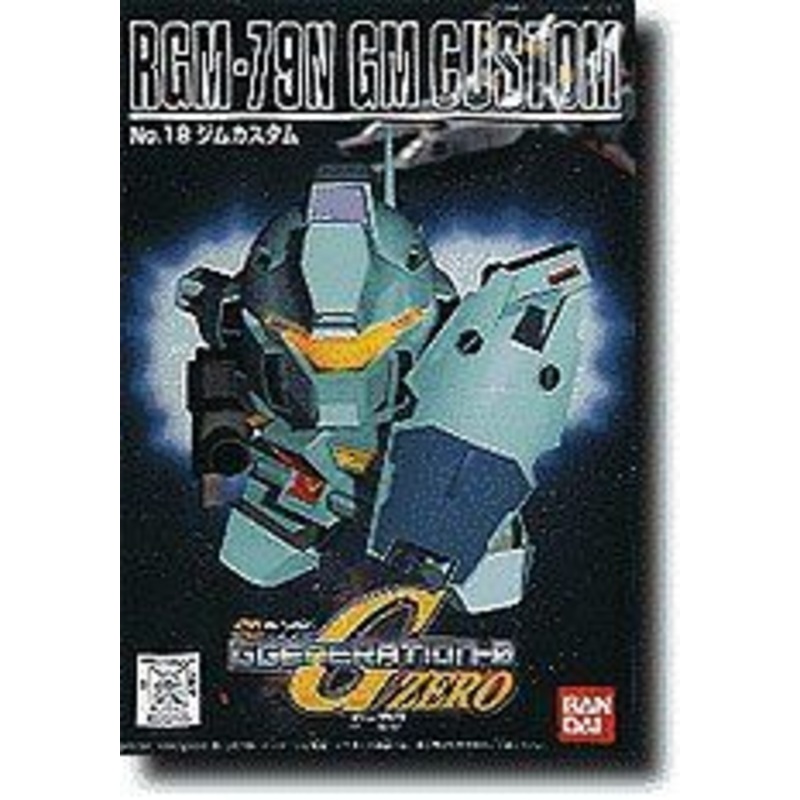 Bandai SD GG 018 RGM-79N GM CUSTOM