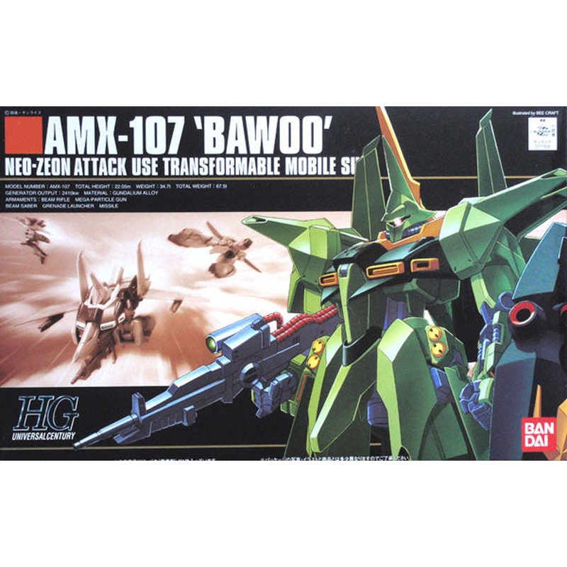 Bandai HGUC 031 Bawoo Production Type