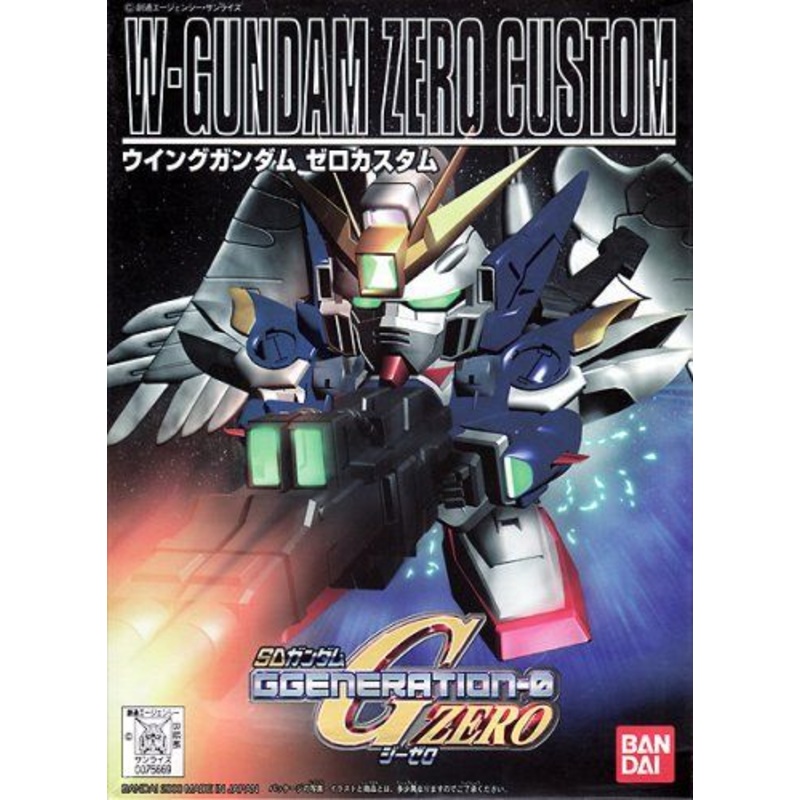 Bandai W-Gundam Zero Custom (SD)