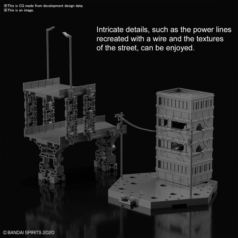 Bandai Customize Scene Base (City Area Ver.)