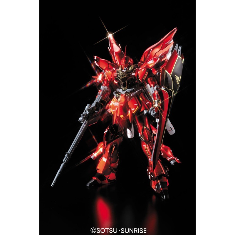 Bandai MG MSN-06S Sinanju Ver.Ka Titanium Finish