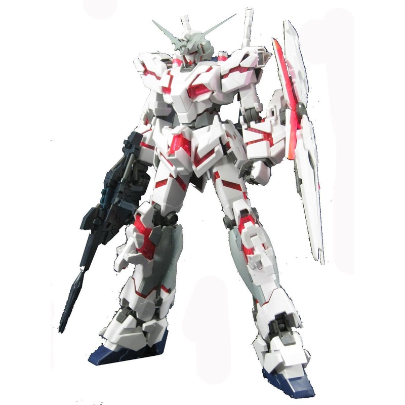 Bandai MG RX-0 UNICORN GUNDAM HD COLOR + MS CAGE