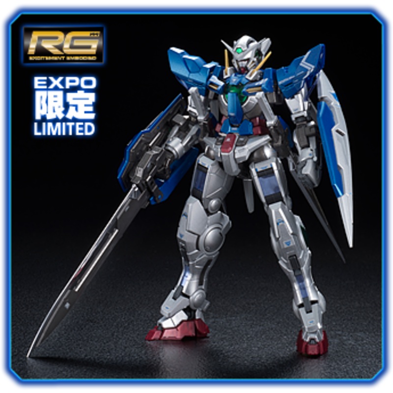 Bandai SOLD OUT *EXPO LIMITED* RG GN-001 GUNDAM EXIA Extra Finish Ver