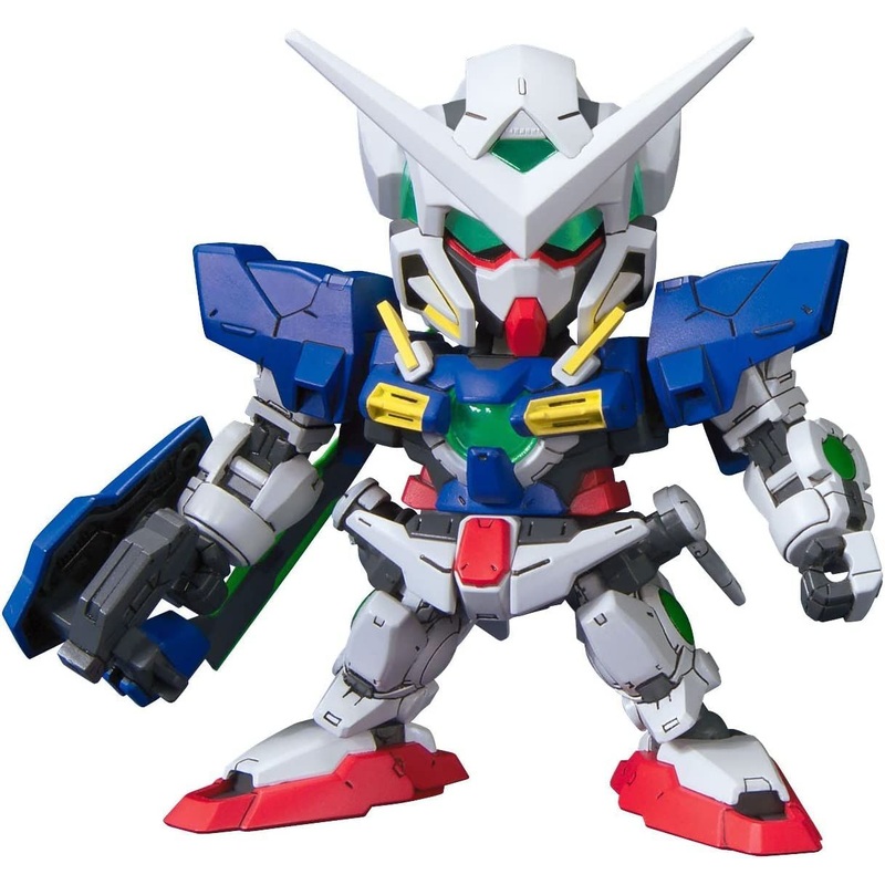 Bandai SD Gundam BB Warrior Mobile Suit Gundam 00 Gundam Exia Repair II
