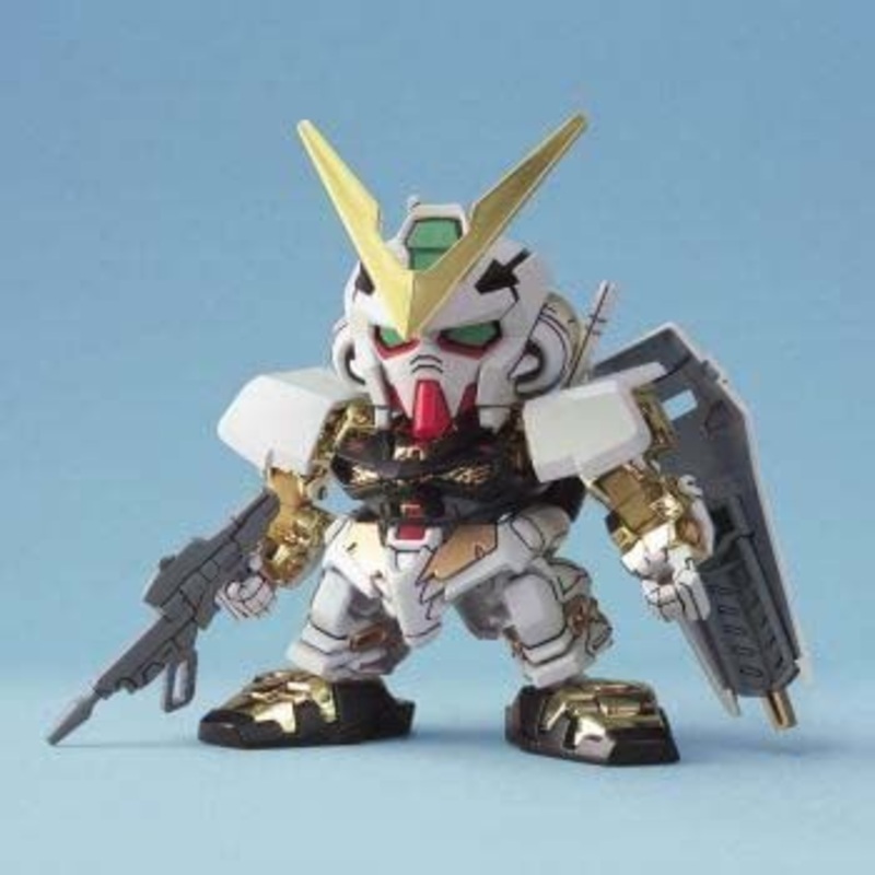 Bandai SD Gundam BB Warrior No. 299 Gundam Astray Gold Frame Plastic Mo