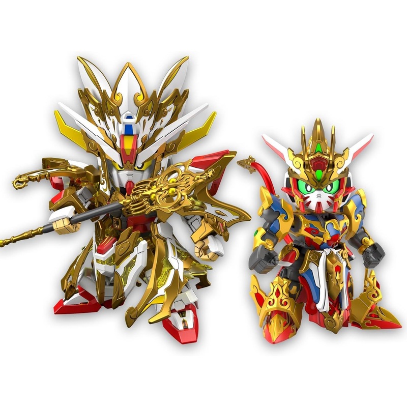Bandai SDW Heroes Hero Coming! Goku Impulse Gundam & Sanzo Strike Freedom Gundam Set