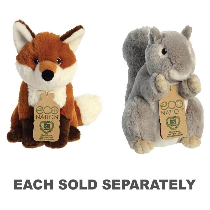 Eco Nation recycl rempli peluche 22 cm