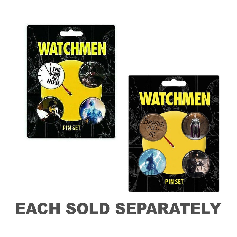 Ensemble de broches Watchmen de 4