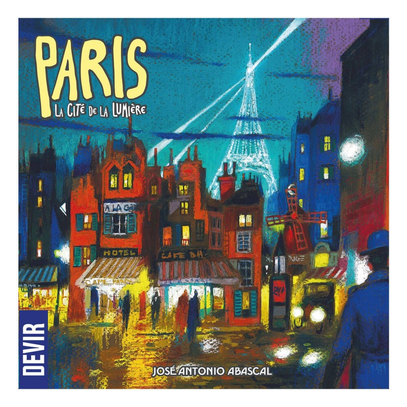 Paris La Cite de la Lumire Game Board (City of Light)