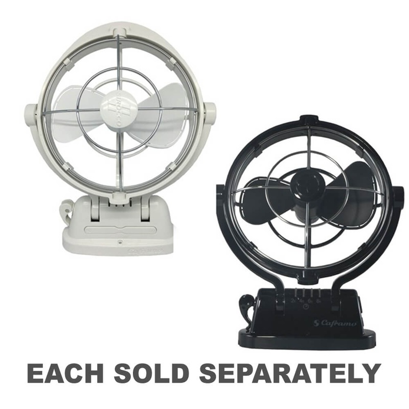 Sirocco Gimbal Fan 7 "3 vitesses (12-24VDC)